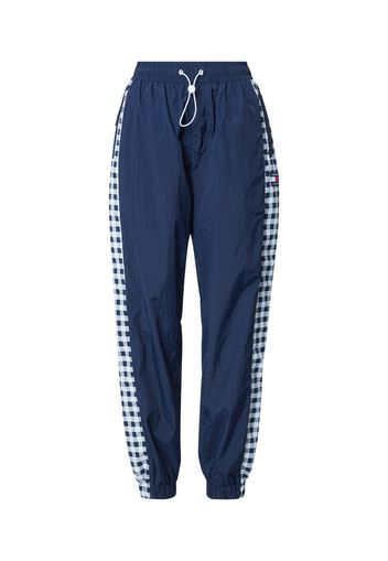 Tommy Jeans Pantaloni 'Gingham'  navy / bianco / rosso