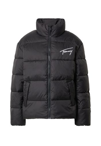 Tommy Jeans Giacca di mezza stagione  nero / bianco