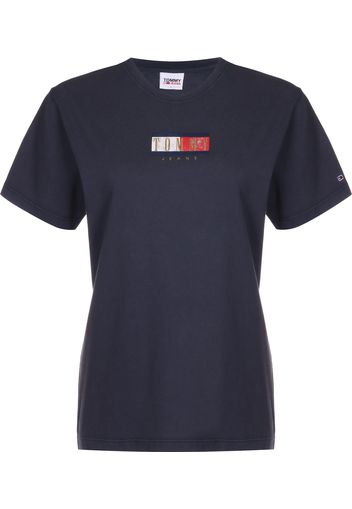 Tommy Jeans Maglietta  navy / bianco / rosso sangue