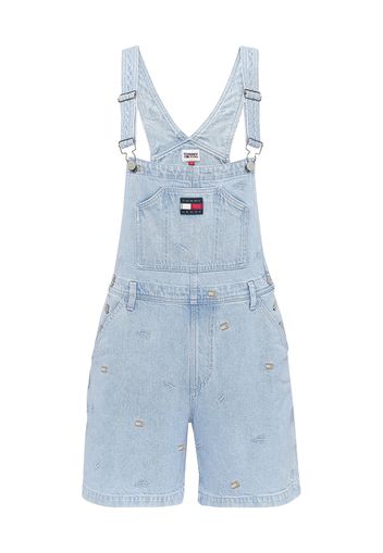 Tommy Jeans Jeans con pettorina  blu denim