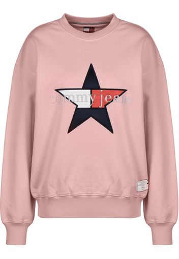 Tommy Jeans Felpa ' Summer Star W '  rosa