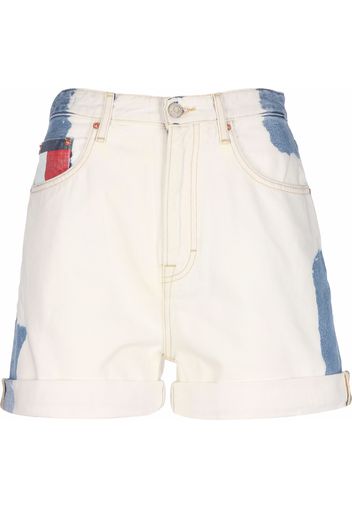 Tommy Jeans Jeans 'Mom'  bianco / blu denim / rosso