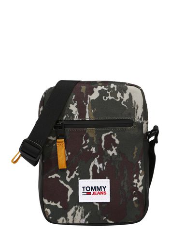 Tommy Jeans Borsa a tracolla  verde / castano / cachi / grigio chiaro