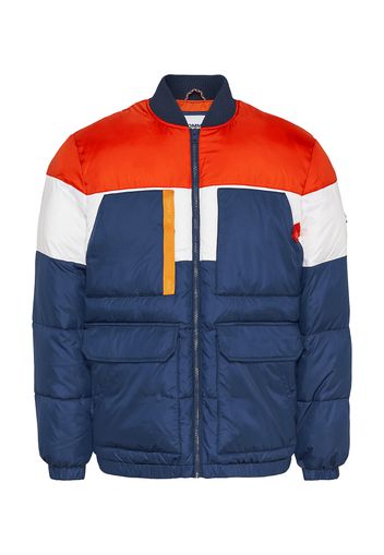 Tommy Jeans Giacca invernale  blu scuro / rosso chiaro / bianco