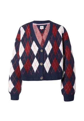 Tommy Jeans Giacchetta  rosso / bianco / blu scuro