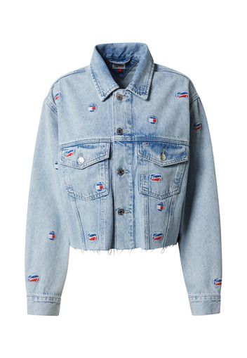 Tommy Jeans Giacca di mezza stagione  blu / blu denim / rosso / bianco