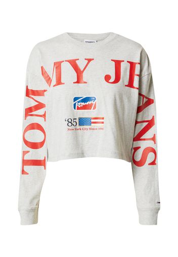 Tommy Jeans Maglietta  blu / grigio chiaro / rosso chiaro / bianco