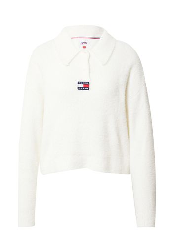 Tommy Jeans Pullover  beige chiaro / blu scuro / rosso / bianco