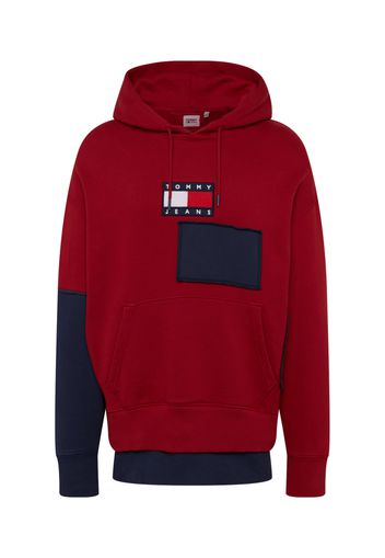 Tommy Jeans Felpa  navy / rosso / bianco