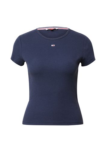 Tommy Jeans Maglietta  navy / rosso fuoco / bianco