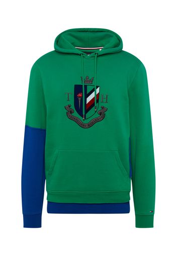 Tommy Jeans Felpa  blu scuro / verde / rosso / bianco