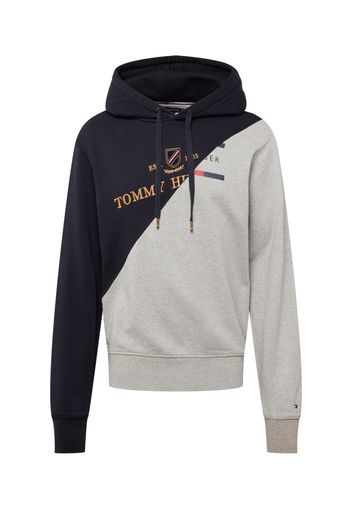 Tommy Jeans Felpa  marino / oro / grigio sfumato / rosso