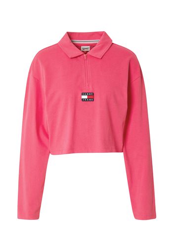 Tommy Jeans Maglietta  navy / rosa antico / rosso fuoco / bianco