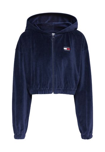 Tommy Jeans Giacca di felpa  blu scuro / rosso / bianco