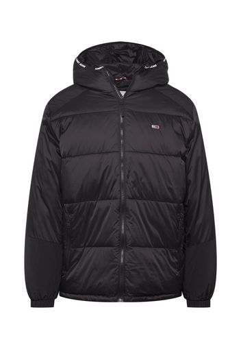 Tommy Jeans Giacca invernale  nero / bianco