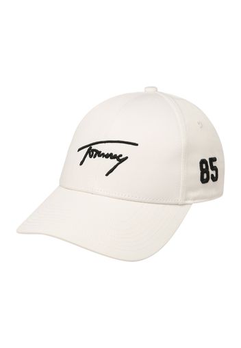 Tommy Jeans Cappello da baseball  nero / bianco