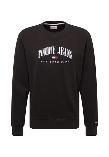 Tommy Jeans Felpa  rosso / nero / bianco