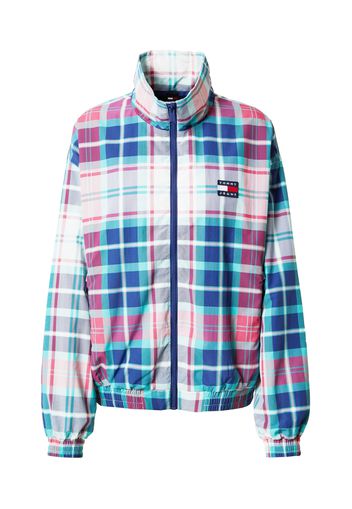 Tommy Jeans Giacca di mezza stagione  blu scuro / verde / fucsia / bianco