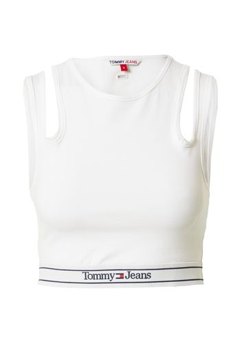 Tommy Jeans Top  navy / rosso fuoco / bianco