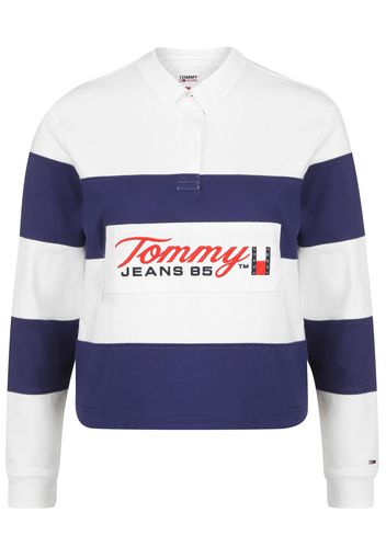 Tommy Jeans Maglietta  navy / rosso chiaro / bianco