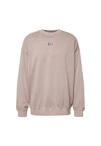 Tommy Jeans Felpa  beige scuro / blu scuro / rosso / bianco