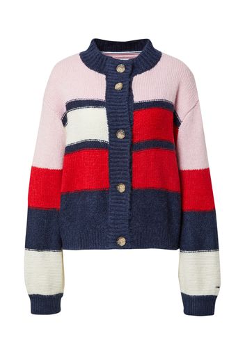 Tommy Jeans Giacchetta  navy / rosé / rosso / bianco