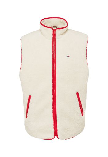 Tommy Jeans Gilet  rosso / bianco