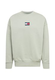 Tommy Jeans Felpa  verde pastello / rosso fuoco / navy / bianco