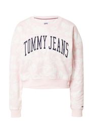 Tommy Jeans Felpa  rosa chiaro / bianco / marino