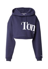 Tommy Jeans Felpa  navy / bianco