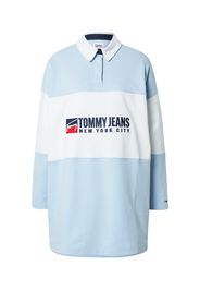 Tommy Jeans Abito  blu chiaro / bianco / navy / rosso