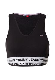 Tommy Jeans Top  nero / bianco / rosso