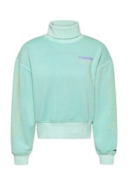 Tommy Jeans Felpa  menta / bianco / giallo / lilla