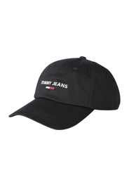 Tommy Jeans Cappello da baseball  nero / bianco / rosso / navy