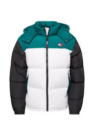 Tommy Jeans Giacca invernale 'ALASKA'  bianco / nero / smeraldo