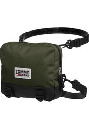 Tommy Jeans Borsa a tracolla ' Urban Varsity '  verde scuro
