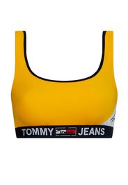 Tommy Jeans Top per bikini  nero / curry / bianco
