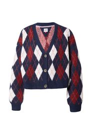 Tommy Jeans Giacchetta  rosso / bianco / blu scuro