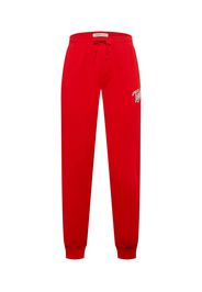 Tommy Jeans Pantaloni  marino / rosso fuoco / bianco