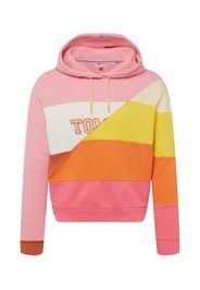Tommy Jeans Felpa  giallo / arancione / rosa chiaro / bianco