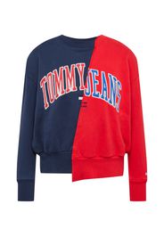 Tommy Jeans Felpa  navy / blu scuro / rosso / bianco