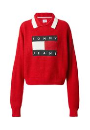 Tommy Jeans Pullover  navy / rosso / bianco