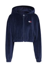 Tommy Jeans Giacca di felpa  blu scuro / rosso / bianco