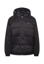 Tommy Jeans Giacca invernale  nero / bianco