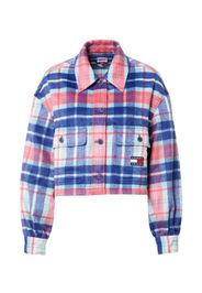 Tommy Jeans Giacca di mezza stagione  blu chiaro / blu scuro / rosa / bianco