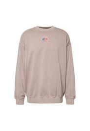 Tommy Jeans Felpa  beige scuro / blu scuro / rosso / bianco