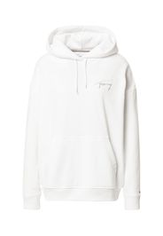 Tommy Jeans Felpa  argento / bianco