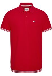 Tommy Jeans Maglietta  rosso sangue / bianco