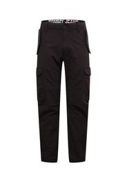 Tommy Jeans Pantaloni cargo 'Ethan'  rosso / nero / bianco