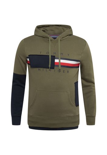 Tommy Remixed Felpa  navy / oliva / rosso / bianco